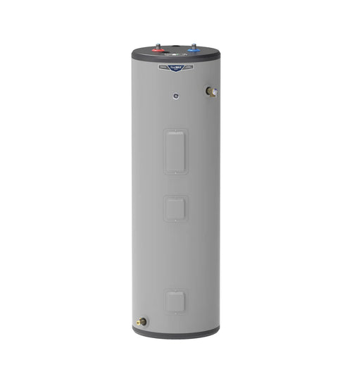 GE40T08DAT 40 Gallon Tall 4500W Electric Water Heater Gray