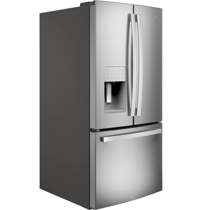 GE Appliances 23.6 Cu. Ft. French-Door Fingerprint Resistant Stainless Steel - GFE24JYKFS