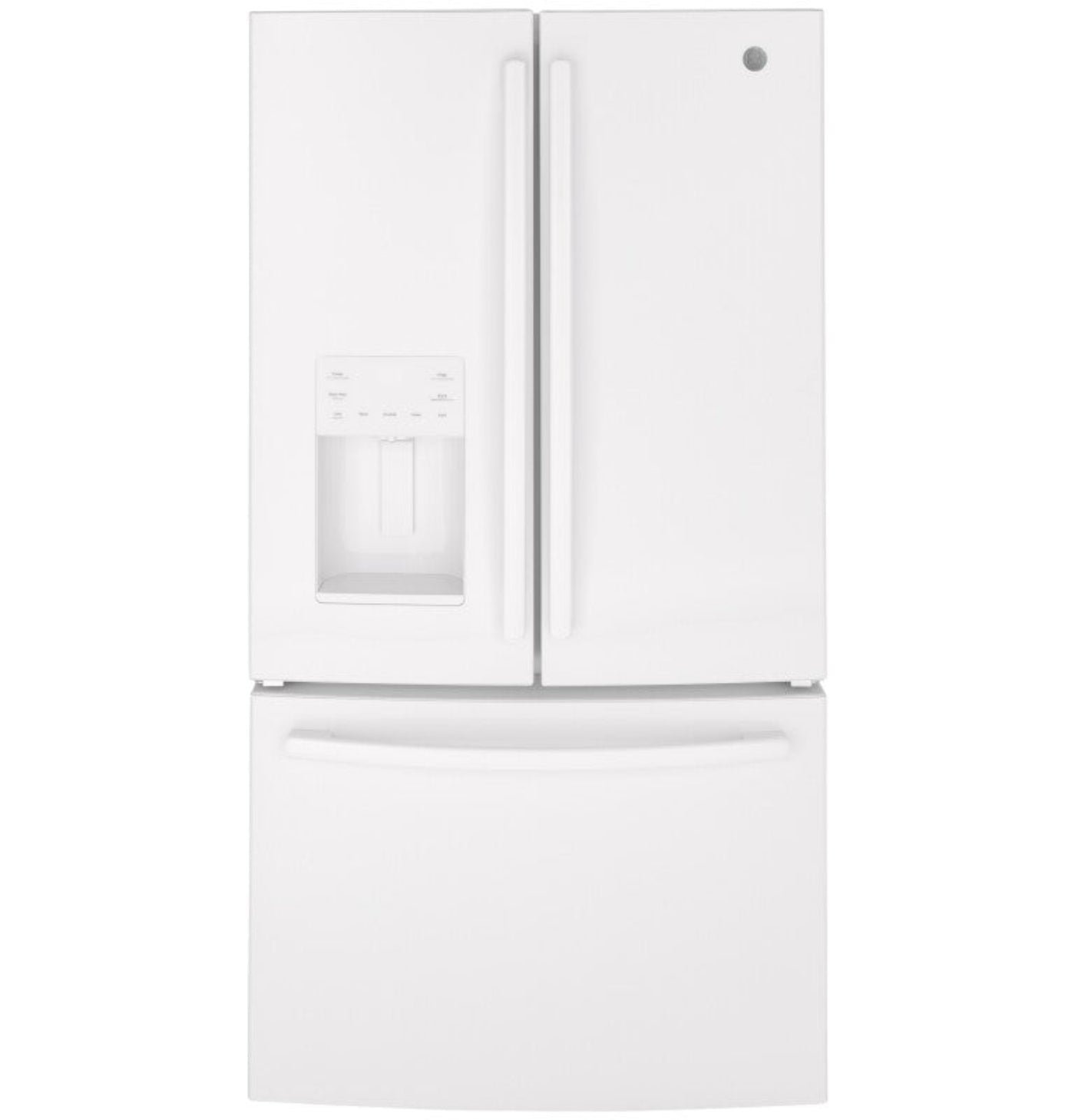 GE Appliances 25.7 Cu. Ft. French-Door White - GFE26JGMWW