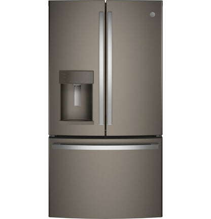 GE Appliances 27.7 Cu. Ft. French-Door Fingerprint Resistant Slate - GFE28GMKES