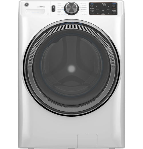 GE Appliances  5.0 cu. ft. Capacity Smart Front Load Steam Washer with SmartDispense UltraFresh Vent System with OdorBlock and Steam White - GFW655SSVWW