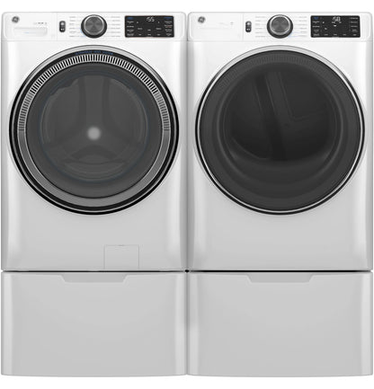 GE Appliances  5.0 cu. ft. Capacity Smart Front Load Steam Washer with SmartDispense UltraFresh Vent System with OdorBlock and Steam White - GFW655SSVWW