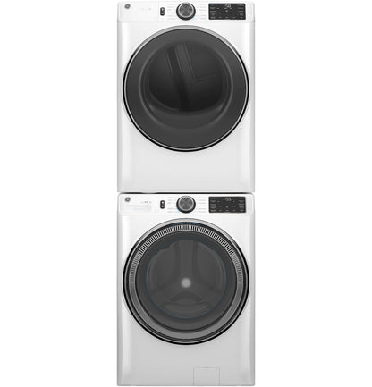 GE Appliances  5.0 cu. ft. Capacity Smart Front Load Steam Washer with SmartDispense UltraFresh Vent System with OdorBlock and Steam White - GFW655SSVWW