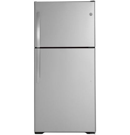 GE Appliances 19.2 Cu. Ft. Top-Stainless Steel - GIE19JSNRSS