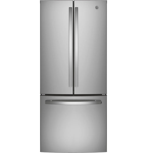 GE Appliances 20.8 Cu. Ft. French-Door Fingerprint Resistant Stainless Steel - GNE21FYKFS