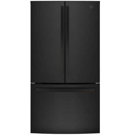 GE Appliances 27.0 Cu. Ft. French-Door Black - GNE27JGMBB