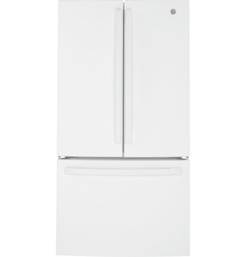 GE Appliances 27.0 Cu. Ft. French-Door White - GNE27JGMWW