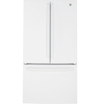 GE Appliances 27.0 Cu. Ft. French-Door White - GNE27JGMWW