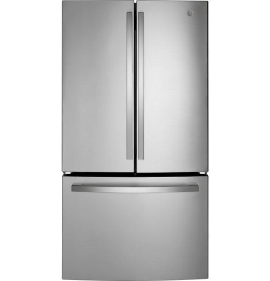 GE Appliances 27.0 Cu. Ft. Fingerprint Resistant French-Door Fingerprint Resistant Stainless Steel - GNE27JYMFS