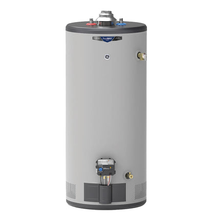 GE Appliances  RealMAX Premium 40-Gallon Short Liquid Propane Atmospheric Water Heater Gray - GP40S10BXR