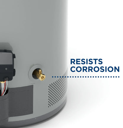 GE Appliances  RealMAX Premium 40-Gallon Tall Liquid Propane Atmospheric Water Heater Gray - GP40T10BXR