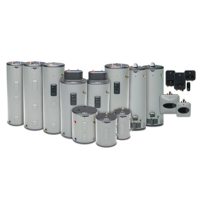 GE GP50T10BXR RealMAX Premium 50-Gallon Tall Liquid Propane Atmospheric Water Heater Gray