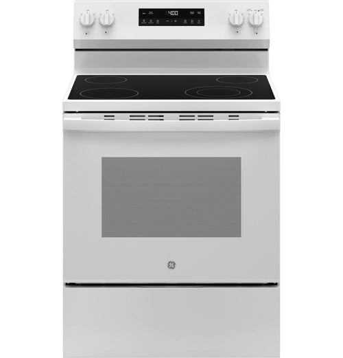 GE Appliances 30" Free-Standing Electric Range White - GRF400SVWW