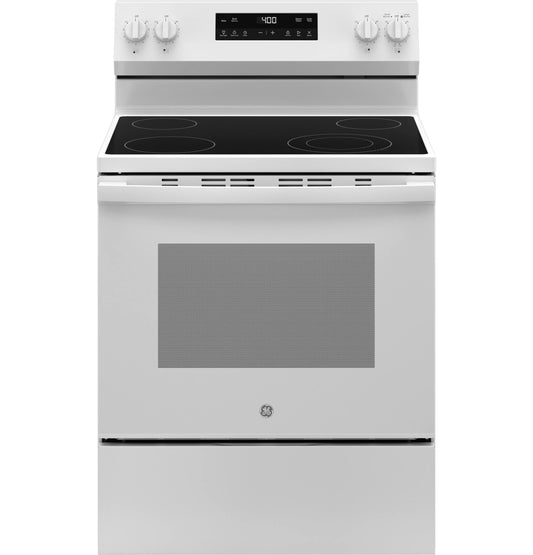 GE Appliances 30" Free-Standing Electric Range White - GRF400SVWW