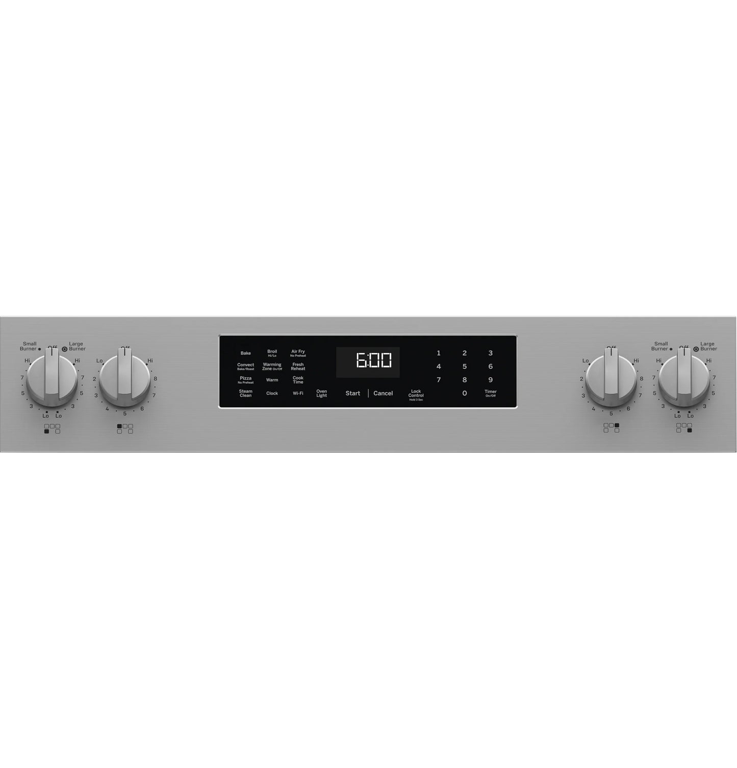 GRF600AVSS 30" Free-Standing Electric Convection Range with No Preheat Air Fry and EasyWash Oven Tray Stainless Steel