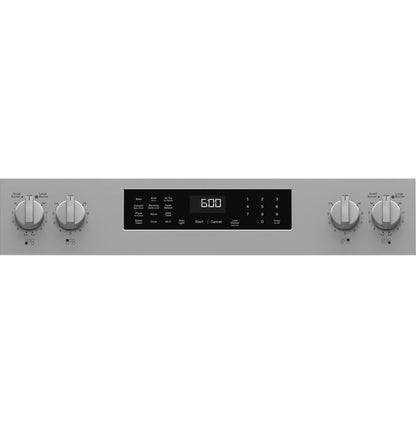 GRF600AVSS 30" Free-Standing Electric Convection Range with No Preheat Air Fry and EasyWash Oven Tray Stainless Steel