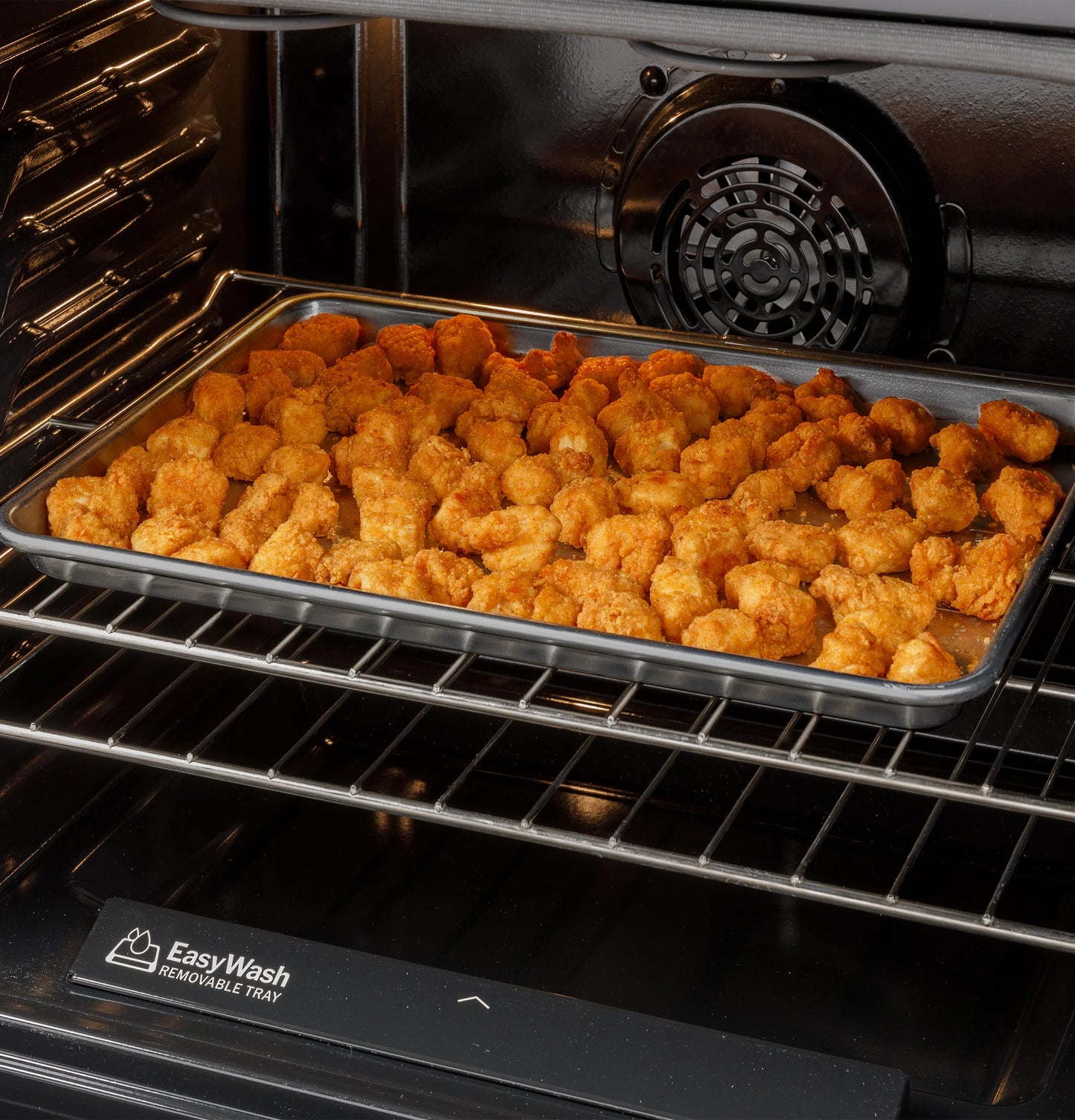 GRF600AVSS 30" Free-Standing Electric Convection Range with No Preheat Air Fry and EasyWash Oven Tray Stainless Steel