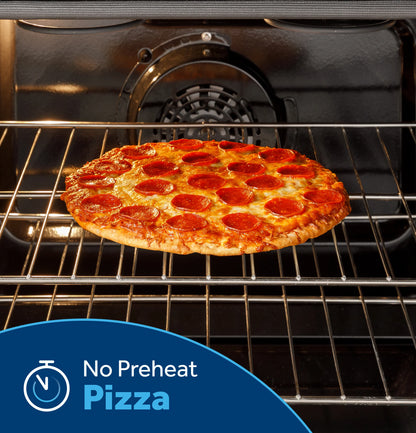 GRF600AVSS 30" Free-Standing Electric Convection Range with No Preheat Air Fry and EasyWash Oven Tray Stainless Steel