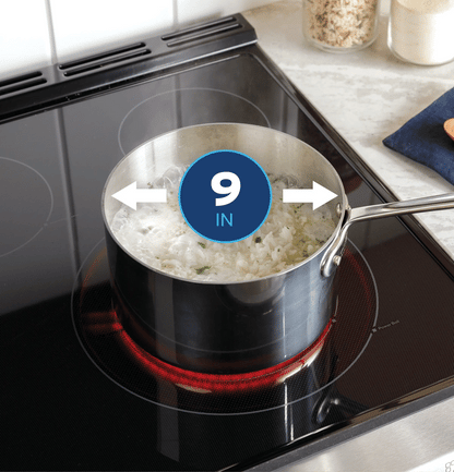 GRF600AVSS 30" Free-Standing Electric Convection Range with No Preheat Air Fry and EasyWash Oven Tray Stainless Steel