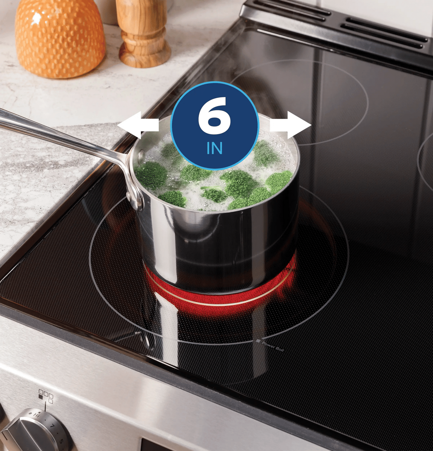 GRF600AVSS 30" Free-Standing Electric Convection Range with No Preheat Air Fry and EasyWash Oven Tray Stainless Steel