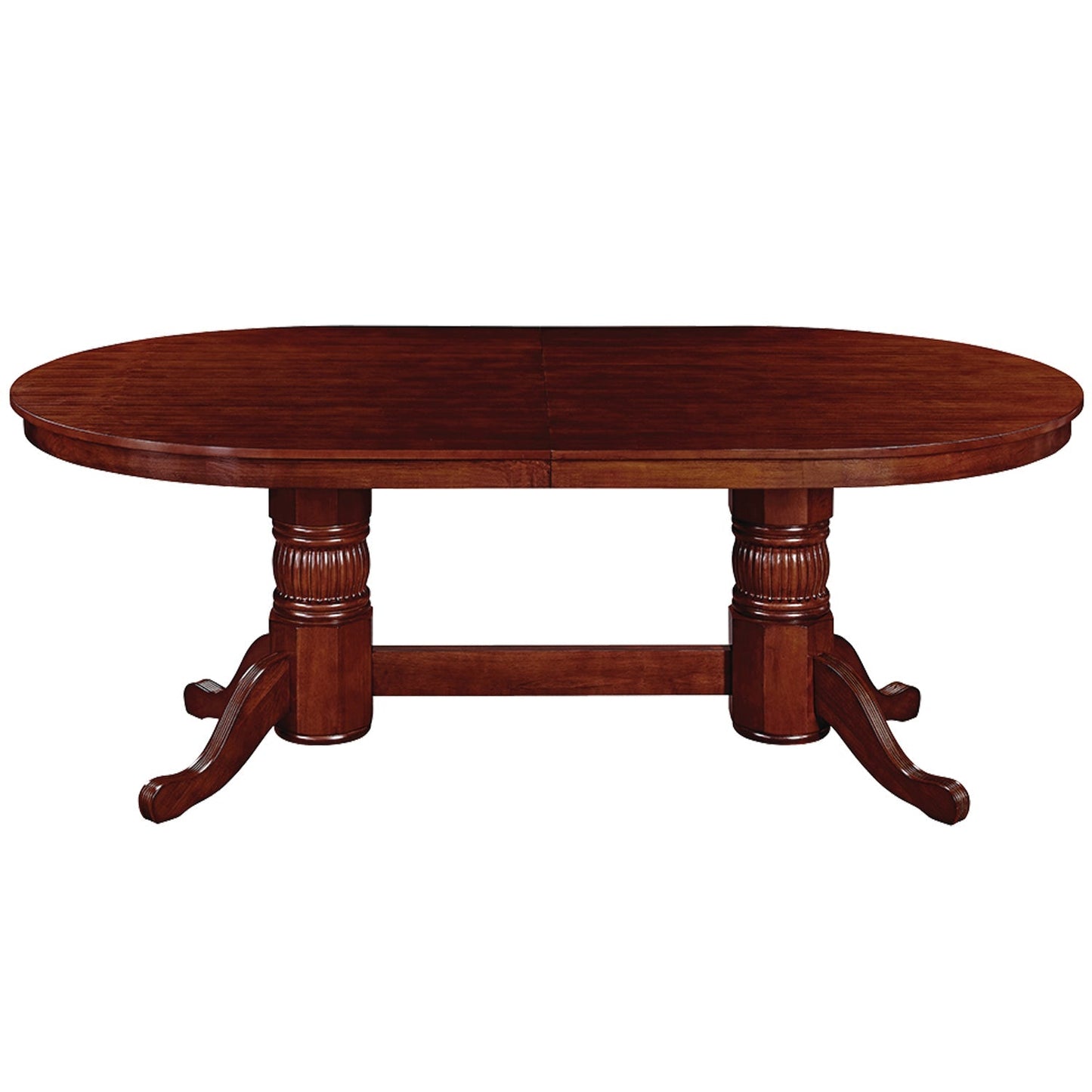 RAM Game Room 84" Texas Hold'em Game Table Dining Top - English Tudor GTBL84 DT ET