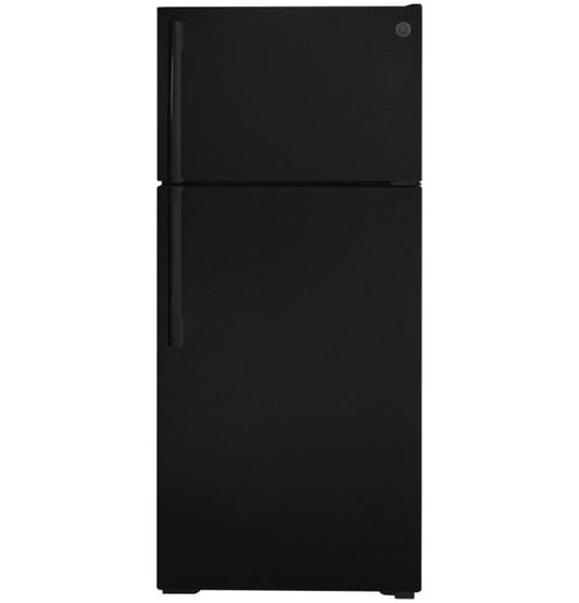 GE Appliances 16.6 Cu. Ft. Top-Black - GTE17DTNRBB