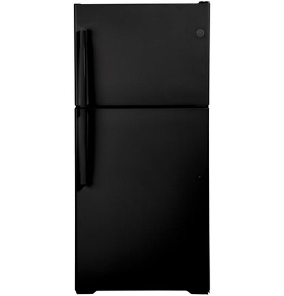 GE Appliances 19.2 Cu. Ft. Top-Black - GTE19DTNRBB