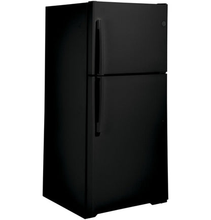 GE Appliances 19.2 Cu. Ft. Top-Black - GTE19DTNRBB