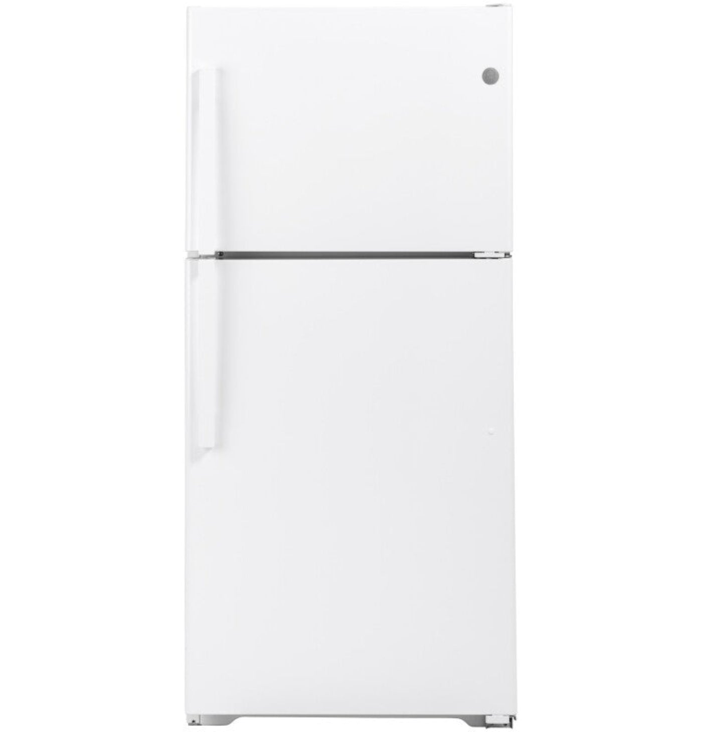 GE Appliances 19.2 Cu. Ft. Garage Ready Top-Freezer Refrigerator White - GTS19KGNRWW