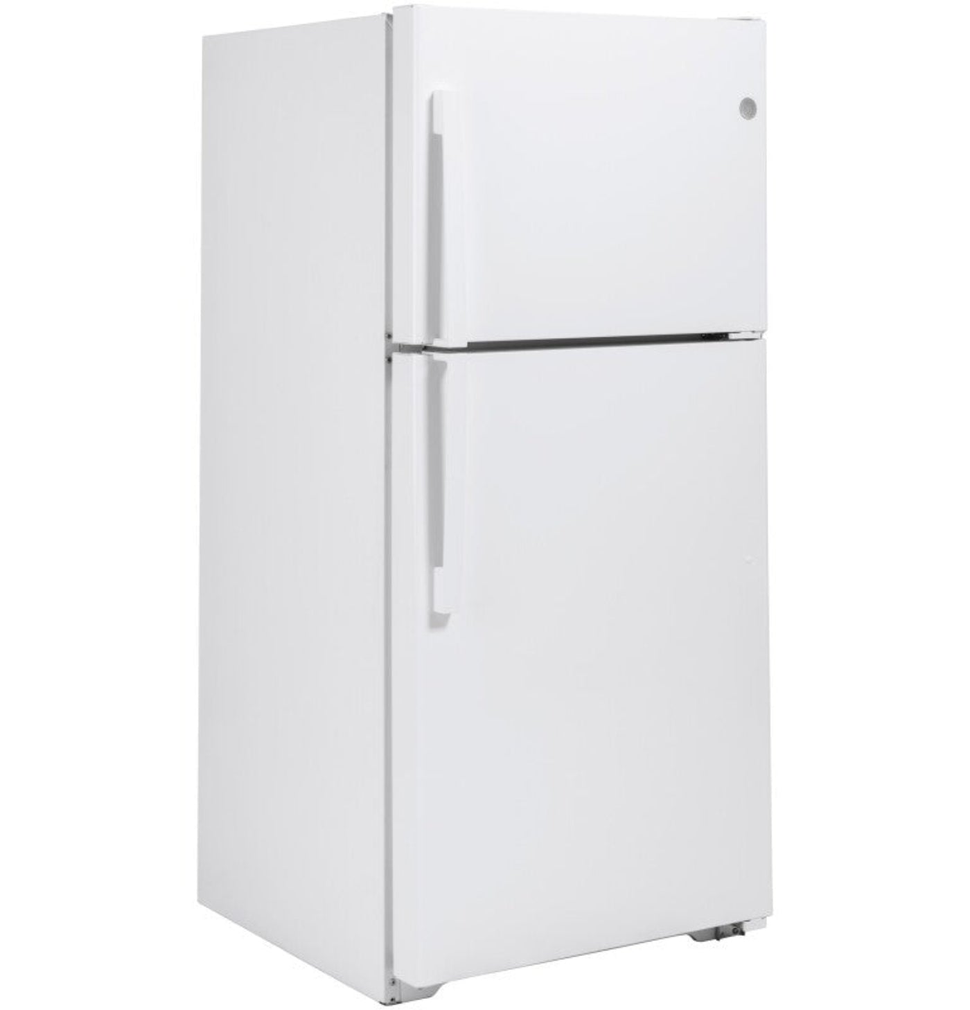 GE Appliances 19.2 Cu. Ft. Garage Ready Top-Freezer Refrigerator White - GTS19KGNRWW