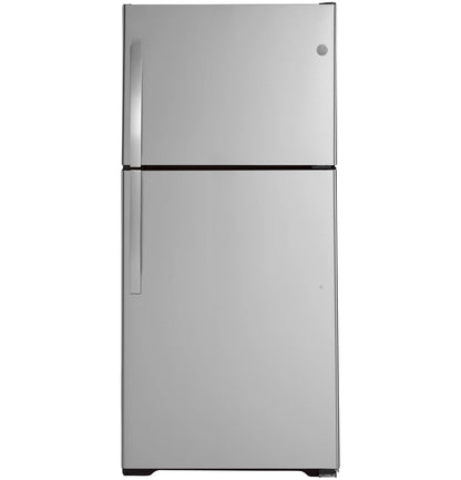 GE Appliances  21.9 Cu. Ft. Garage Ready Top-Fingerprint Resistant Stainless - GTS22KYNRFS