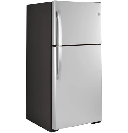GE Appliances  21.9 Cu. Ft. Garage Ready Top-Fingerprint Resistant Stainless - GTS22KYNRFS