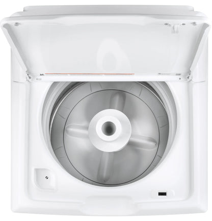 GE Appliances 4.0 cu. ft. Capacity Washer with Stainless Steel Basket and Water Level Control White - GTW325ASWWW