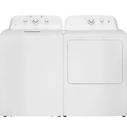 GE Appliances 4.0 cu. ft. Capacity Washer with Stainless Steel Basket and Water Level Control White - GTW325ASWWW