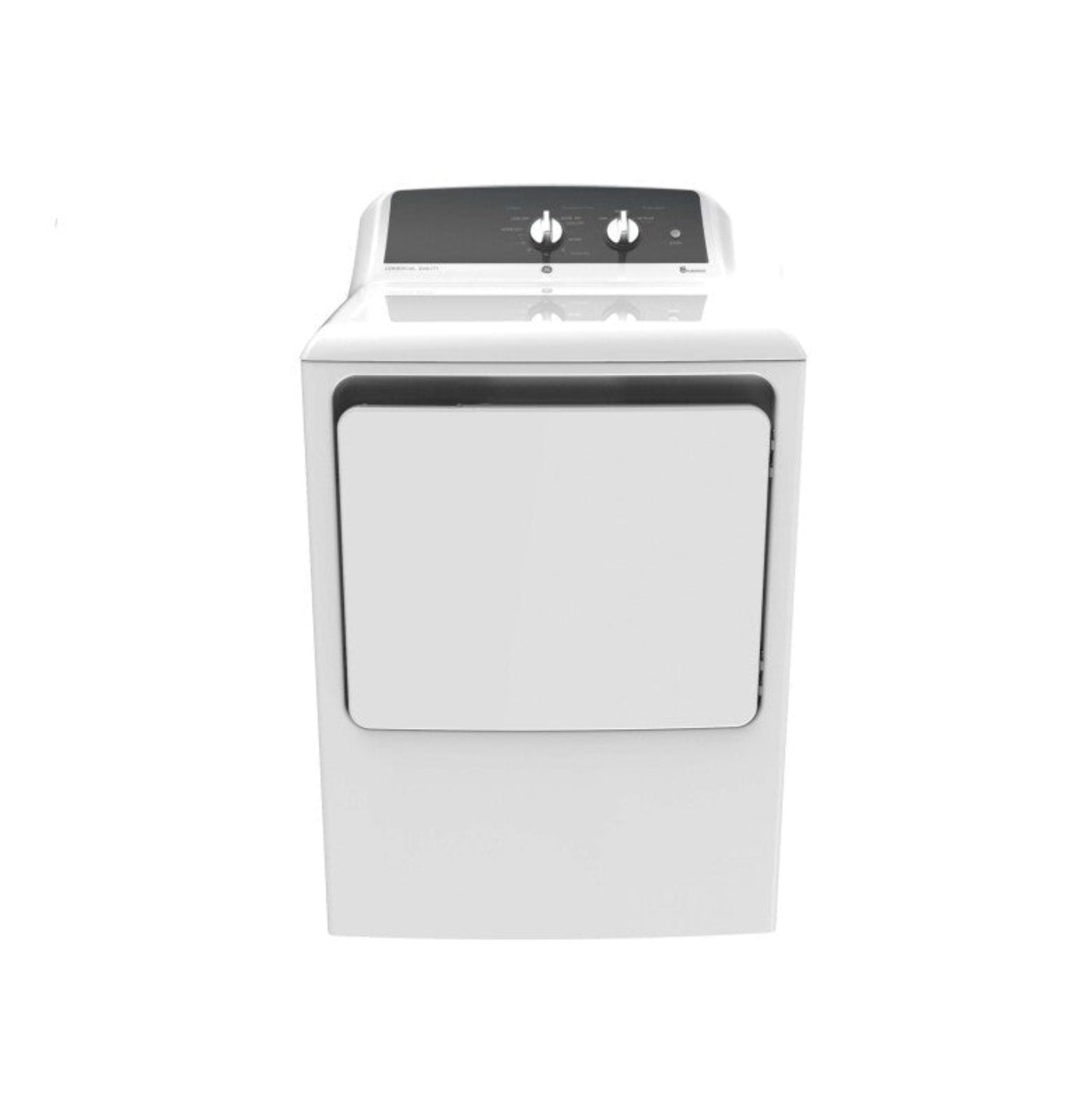 GE Appliances  6.2 cu. ft. Capacity Electric Dryer with Up To 120 ft. Venting - GTX52EASPWB
