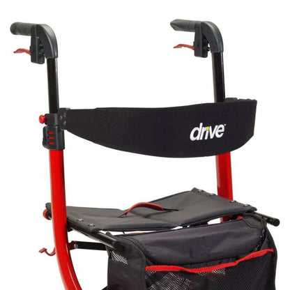 Drive Medical Nitro Euro Style Rollator Rolling Walker - Tall - DM-RTL10266T