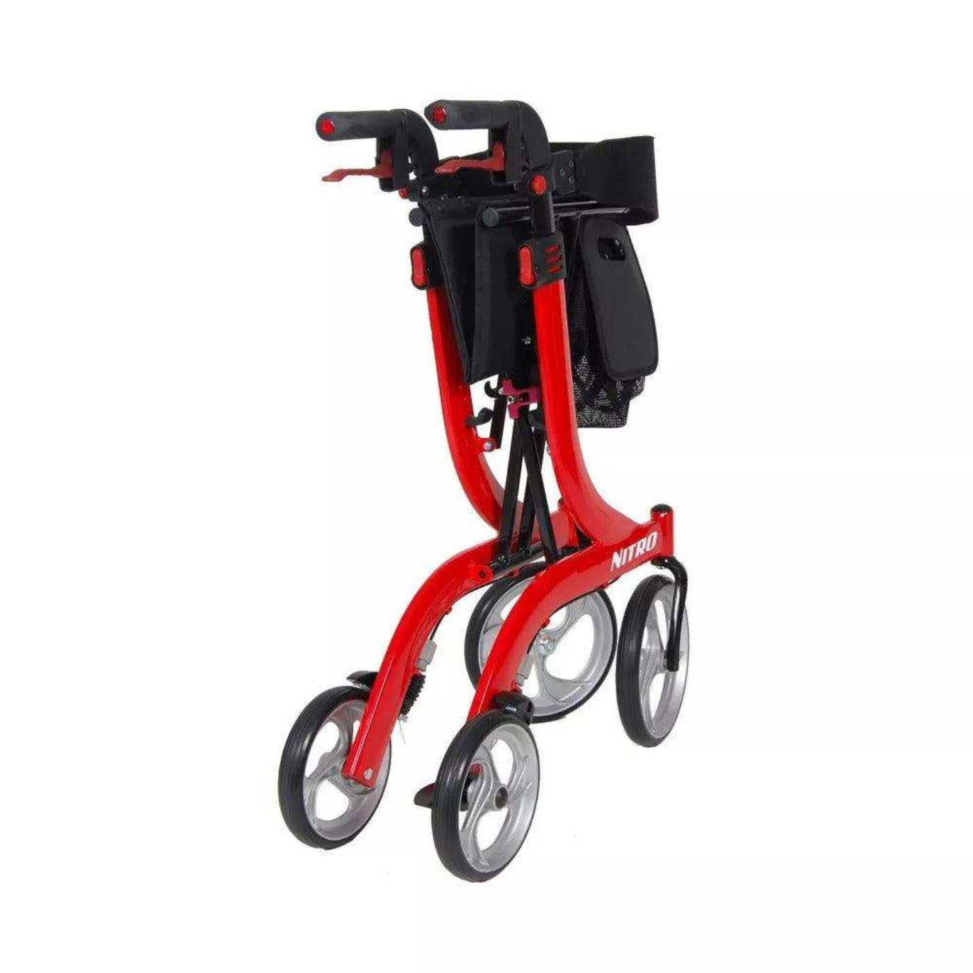 Drive Medical Nitro Euro Style Rollator Rolling Walker - Tall - DM-RTL10266T