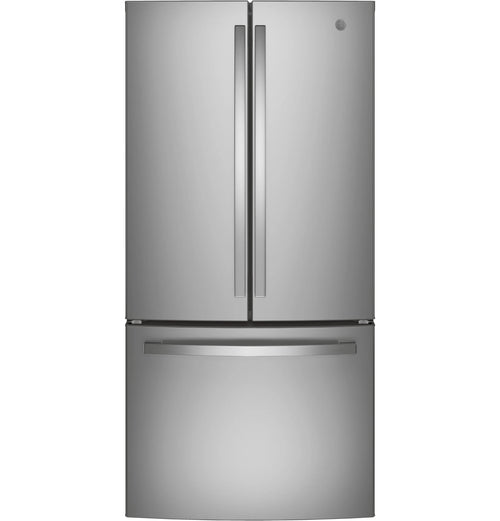 GE Appliances 18.6 Cu. Ft. Counter-Depth French-Door Refrigerator Fingerprint Resistant Stainless Steel - GWE19JYLFS