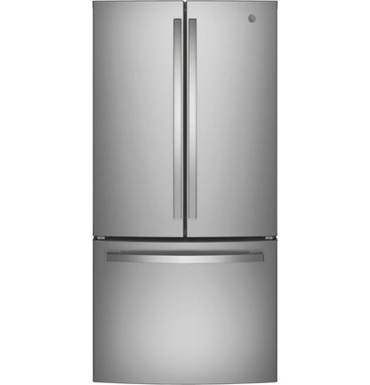 GE Appliances 18.6 Cu. Ft. Counter-Depth French-Door Refrigerator Fingerprint Resistant Stainless Steel - GWE19JYLFS