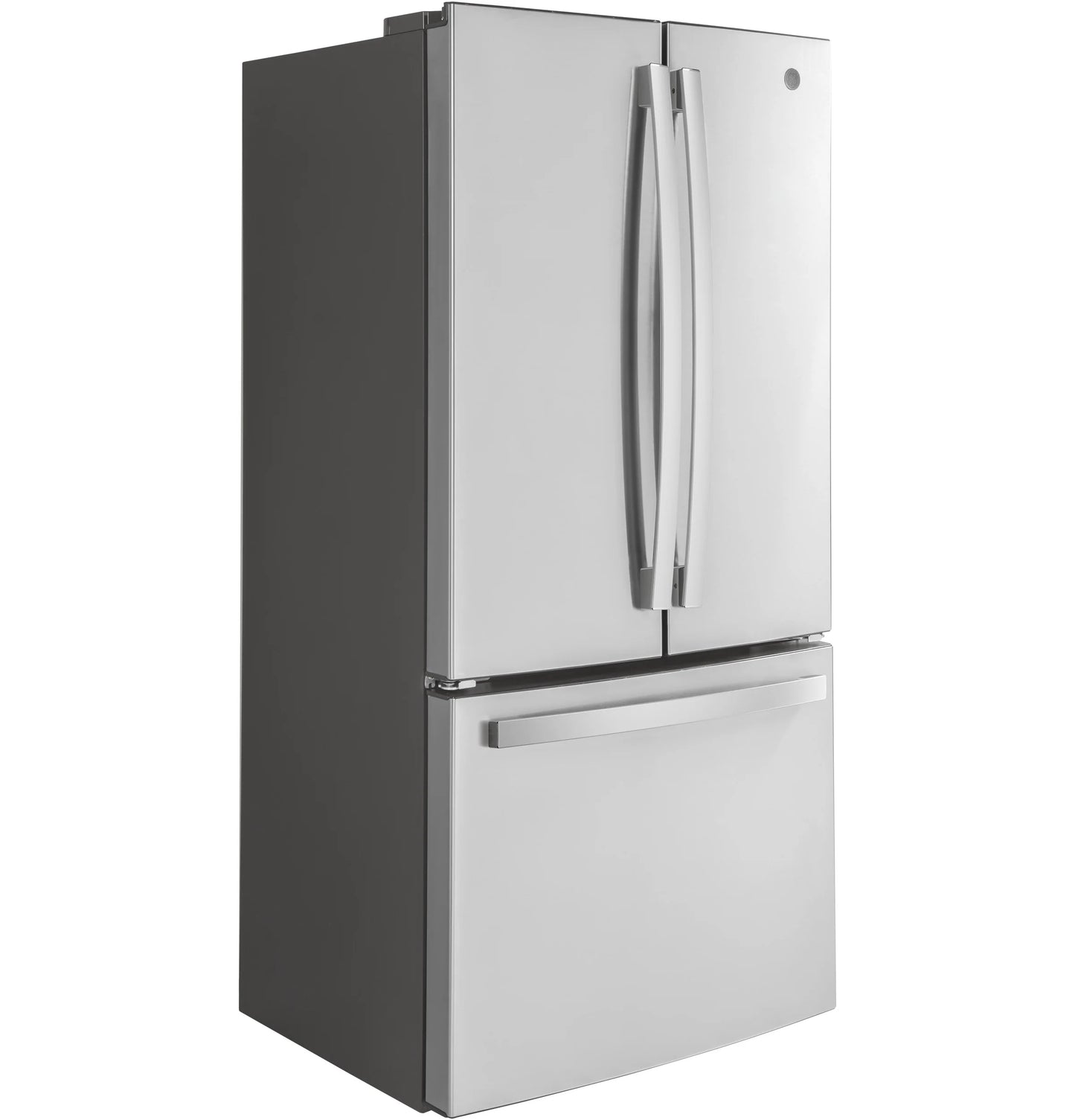 GE Appliances 18.6 Cu. Ft. Counter-Depth French-Door Refrigerator Fingerprint Resistant Stainless Steel - GWE19JYLFS