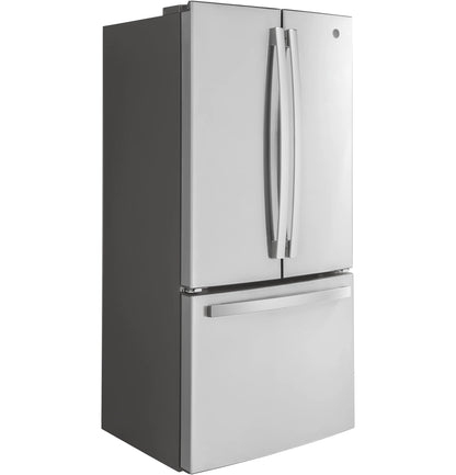GE Appliances 18.6 Cu. Ft. Counter-Depth French-Door Refrigerator Fingerprint Resistant Stainless Steel - GWE19JYLFS