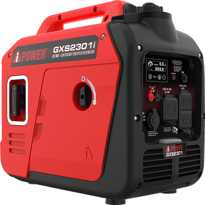 A-iPower 1800W/2300W Generator Gas Low THD Inverter CO Alert New - GXS2301i
