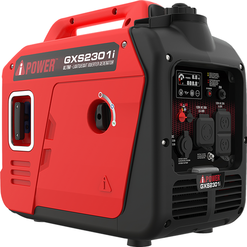 A-iPower 1800W/2300W Generator Gas Low THD Inverter CO Alert New - GXS2301i