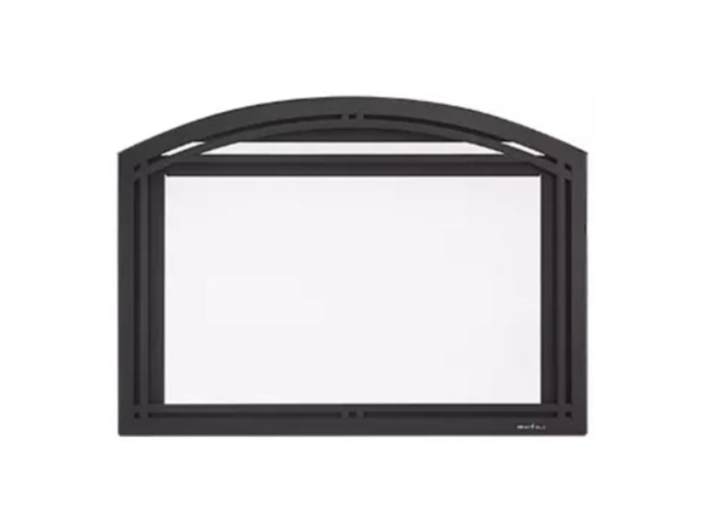 Heat & Glo Galleria 35 Front - GAL-FB35-BK