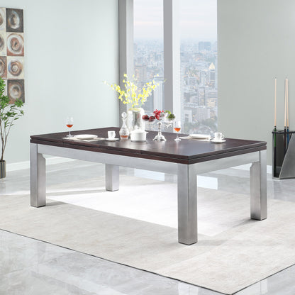 Playcraft Genoa Slate Pool Table with Dining Top - PTGENWOS07
