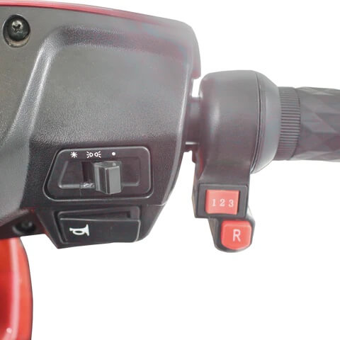 2026 Gio Electric TRON PRO 600W 60V Electric Mobility Scooter, Reverse