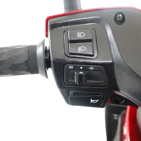 2026 Gio Electric TRON PRO 600W 60V Electric Mobility Scooter, Reverse