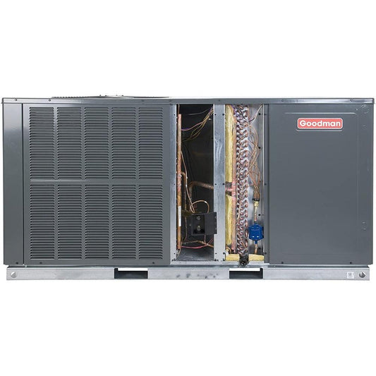 Goodman 2 Ton 13.4 SEER2 Self-Contained Horizontal Package Heat Pump - GPHH32441