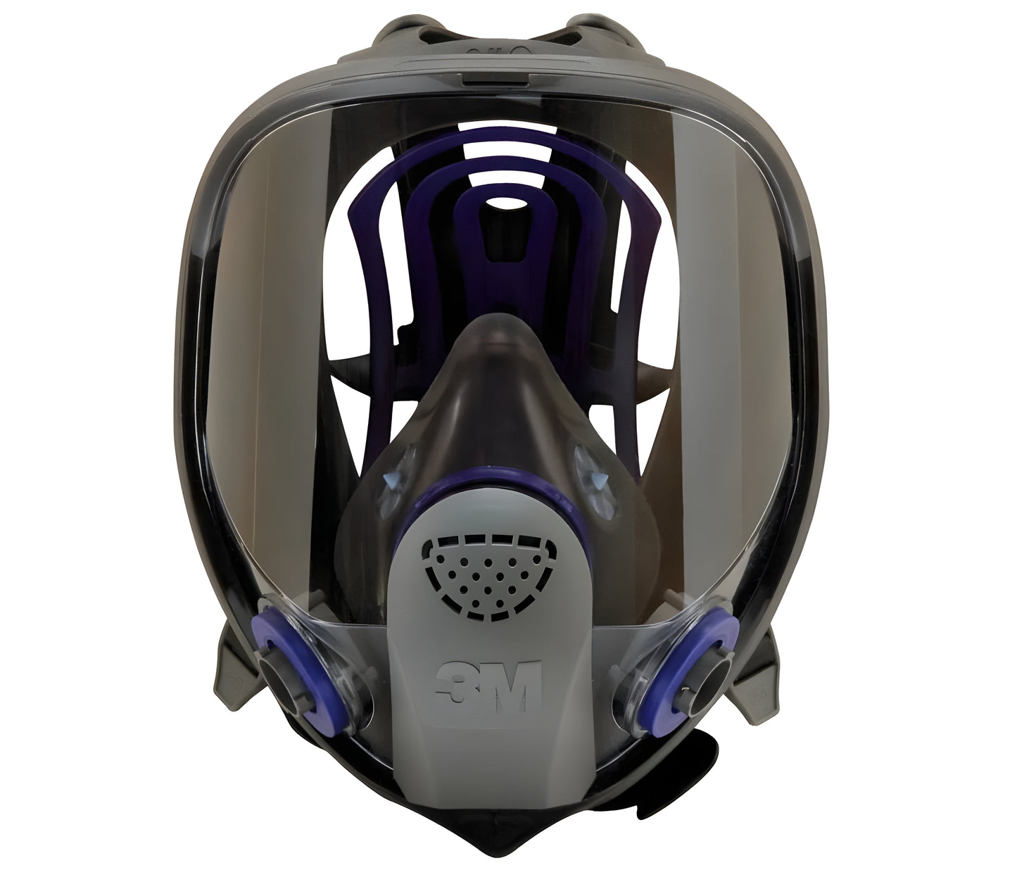 Grainger 3M Ultimate FX - Reusable Respirator Industrial N95 Full Face 6 Point Adjustable Head Strap Medium Gray - 5WZA1