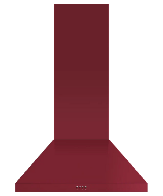 Fisher Paykel 30" Series 7 Pyramid Chimney Wall Range Hood Red - HC30PCR1